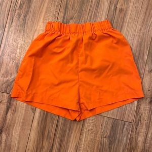 Shein Neon Orange Shorts - XS